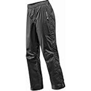 Vaude Women's Fluid Full-Zip Pants S/S Regnbukser Damer størrelse 46 - Short farve sort