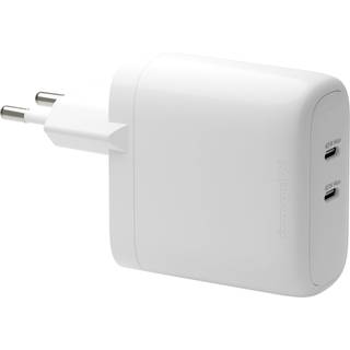 Dbramante1928 oplader, 45W, 2x USB-C, hvid