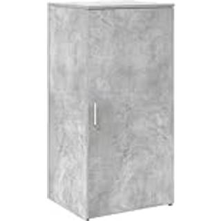 Opbevaringsskab 40X45X103,5 Cm Konstrueret Træ - Betongrå / 50 x 45 x 103.5 cm