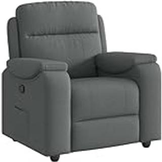 lænestol stof mørkegrå