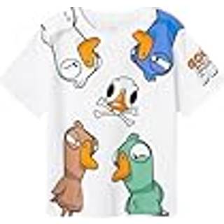 NAME IT Gooseduck T-shirt Alfredo Bright White