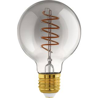 EGLO CONNECT-Z LED G80 Spiral 4W 2000K E27 smoky