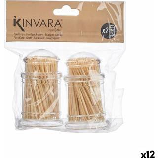 Tandstikholder Kinvara Gennemsigtig 2 Dele