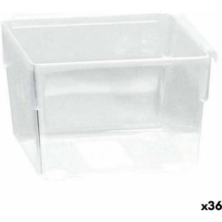 Multifunktionel Æske modulær Gennemsigtig 8 x 8 x 5,3 cm (36 Enheder)