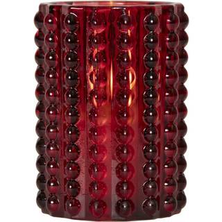 Flamme Dotty 12cm - Rød