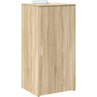 opbevaringsskab 50x45x103,5 cm konstrueret træ sonoma-eg