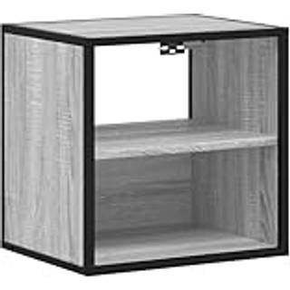 Væghængt Sengebord 40X31X39,5 Cm - 1 / Grå sonoma-eg