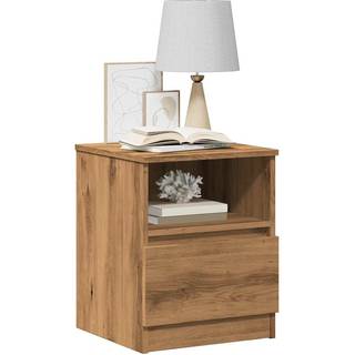 Sengebord 40X40X50 Cm Konstrueret Træ - 2 / artisan eg