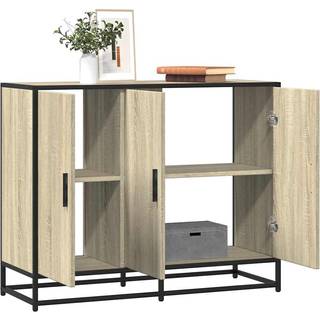 skænk 94x35x76 cm konstrueret træ sonoma-eg