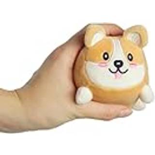 Winkee - Stressbold og skærmrenser - Stress toy and screen cleaner Corgi Winston