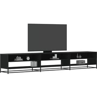 Tv-Bord 180X40X46 Cm Konstrueret Træ - 270 cm / Sort