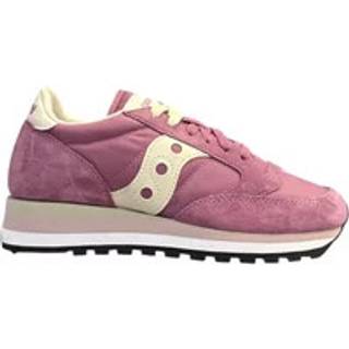 Saucony Pink Suede Leather Sneakers