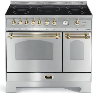 Lofra - Dolce Vita 90 cm (2 ovne) (Rustfri/Messing) Induktion