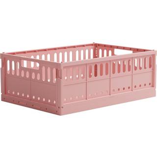 MadeCrate - Foldekasse maxi (15 farver) - Rosa - 34cm x 48cm x 17cm - Sigrid