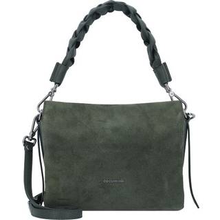 Coccinelle Boheme Suede Håndtaske mørkegrøn