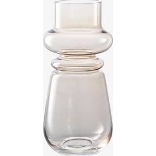 Vase, i smoked brunt glas