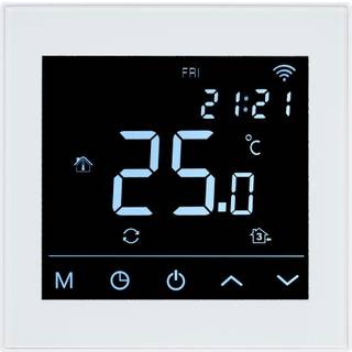 Heatcom termostat HC91 Wifi app-styring, hvid 53000910