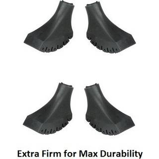 VTREAD TAPERED FIRE PACK TOPS TIPS (Udskiftning af ekstra holdbare holdbare gummi (udskiftning af f?dder/poter/ferrules/h?tter) til vandrest?nger