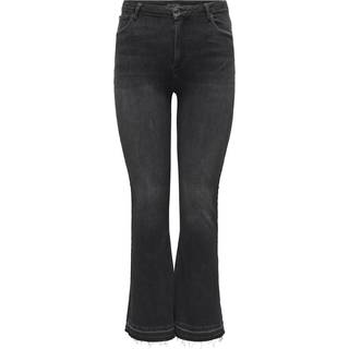 Carwilly Høj Talje Flared Fit Jeans