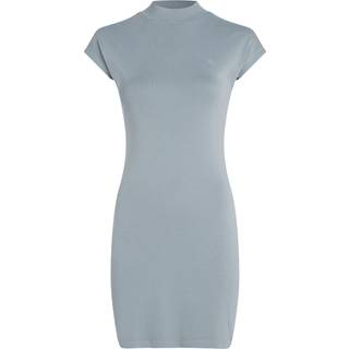 Cotton Jersey Cap Sleeve Dress - Grey - XXL
