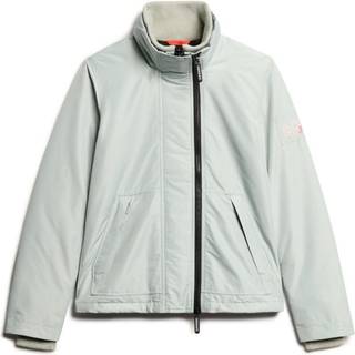 Superdrytil kvinder. W5011828A Windbraker-jakke grå (XS), Casual, Genanvendt polister, Bæredygtig