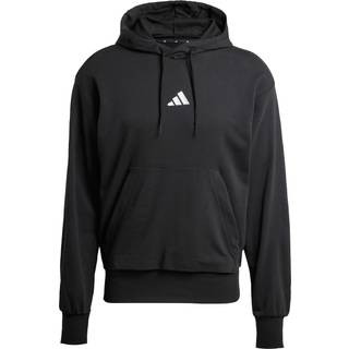 Essentials Feelcozy French Terry hættetrøje - Black / White - XS