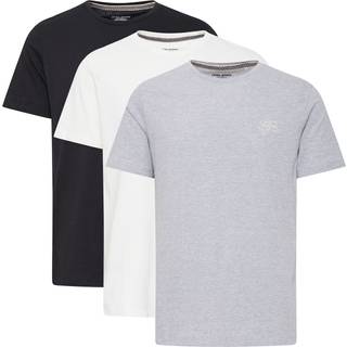 Blend Herre Tre Pak T-shirts Grå Mel/Vanilla/Sort Greymel,Vanilla,Black