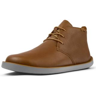 Campertil mænd. K300378-018 Wagon brune ankelstøvler i læder (42), Fast, Blonder, Casual, Bæredygtig