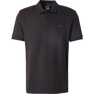 BOSS Paddy DropNeedle AC Polo Shirt in Black | BOSS | Norton Barrie - 2XL