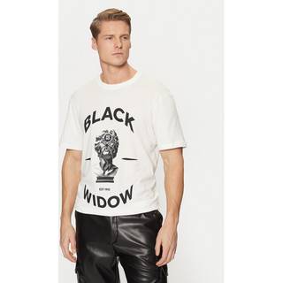 T-shirt i bomuldsjersey med spider-print