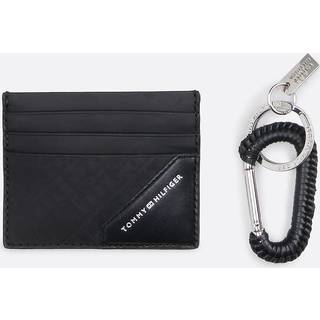 Leather Card Holder and Key Fob Gift Set