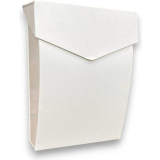 NACH postkasser til udvendig v?gmontering 4,8 x 10 x 13 tommer hvide v?gmonterede postkasser til udvendig vandt?tte postkasse til huset - Bradley