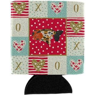 """" Caroline's Treasures CK5476CC Ranchu Goldfish Love Can eller Bottle Hugger Kold-bjælke-Koozies Multicolor """"