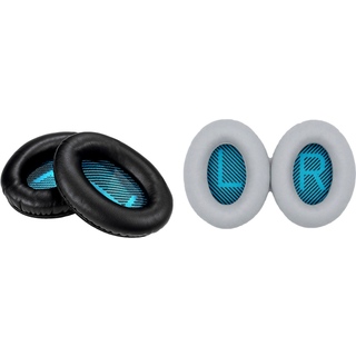 Ørepuder til Bose QuietComfort 35 / 35 II i Sort og Grå - 2 sæt