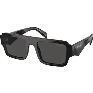 Prada PR A05SF Asian Fit 16K08Z 55 Solbriller Mænd Black - Black - 55mm
