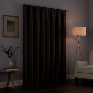 Eclipse Kendall Modern Blackout Thermal Rod Pocket Window Curtain Isolating & St?j Reduktion af gardiner til sovev?relse eller stue (1 panel) 63