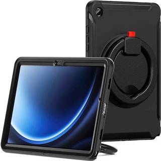 EIDERWOOD Cover med Kickstand til Samsung Galaxy Tab A9+ - Robust Beskyttelse - Sort