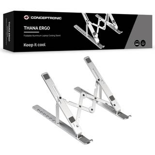 CONCEPTRONIC THANA ERGO F Foldable Aluminum Laptop Cooling Stand