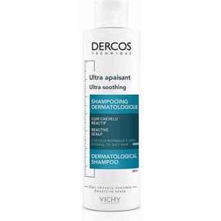 Vichy Dercos shampoo normalt/ fedtet hår 200 ml
