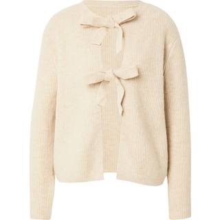 PIECES dame strik PCSILLY - White Pepper MELANGE - XS