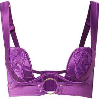 Hunkemöller Formstøbt longline-bøjle-bh Elsa lilla - 80B
