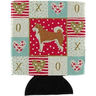 """" Caroline's Treasures CK5902CC AKITA LOVE CAN ELLER BOTTLE HUGGER Kold-bjælke-Koozies Multicolor """"