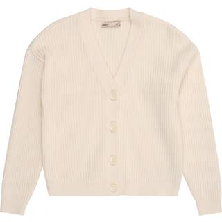 KIDS ONLY strikcardigan i hvid til piger