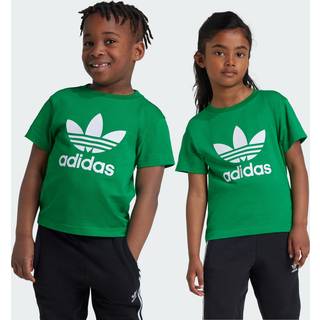adidas originals adidas originals Green 100% Cotton Trefoil T-Shirt