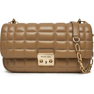 MK Tribeca Large Quilted Leather Shoulder Bag - Natural - Michael Kors - ONE SIZE