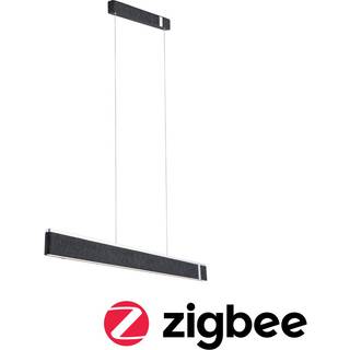 Paulmann Smart LED-hængelampe Jagun, antracit, 100 cm, filt