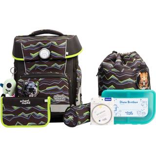 School Mood Champion Maxx Pro Finn Raubkatze 7-tlg. Schulranzenset