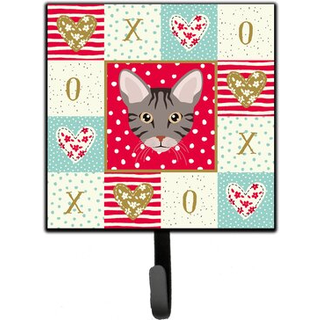 """" Caroline's Treasures Ocicat Cat Love Leash eller Key Holder Hooks Multicolor """"