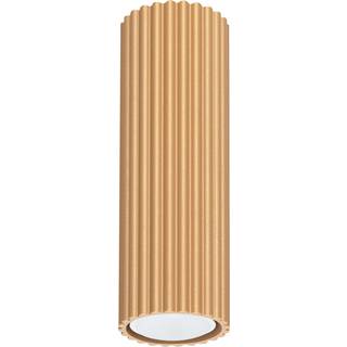 Carbon loftlampe, guldfarvet, højde 20 cm, aluminium
