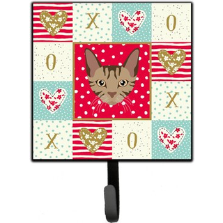 """" Caroline's Treasures Sokoke Cat Love Leash eller Key Holder Hooks Multicolor """"